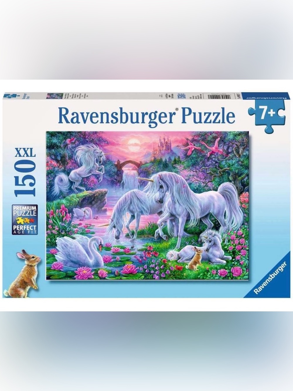Ravensburger 10021 -Unicorns in The Sunset Glow - 150 pc Puzzle 🧩